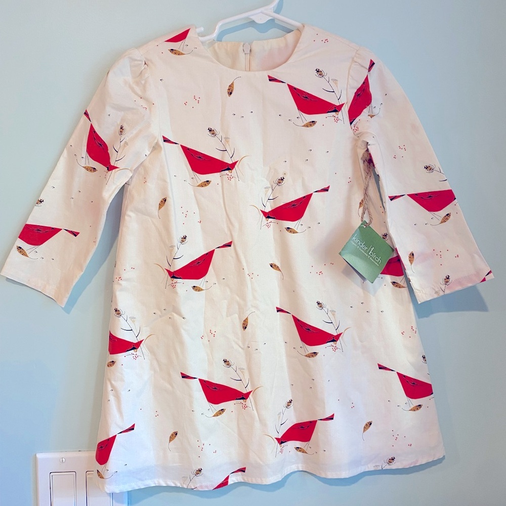 Beautiful cotton Christmas dress